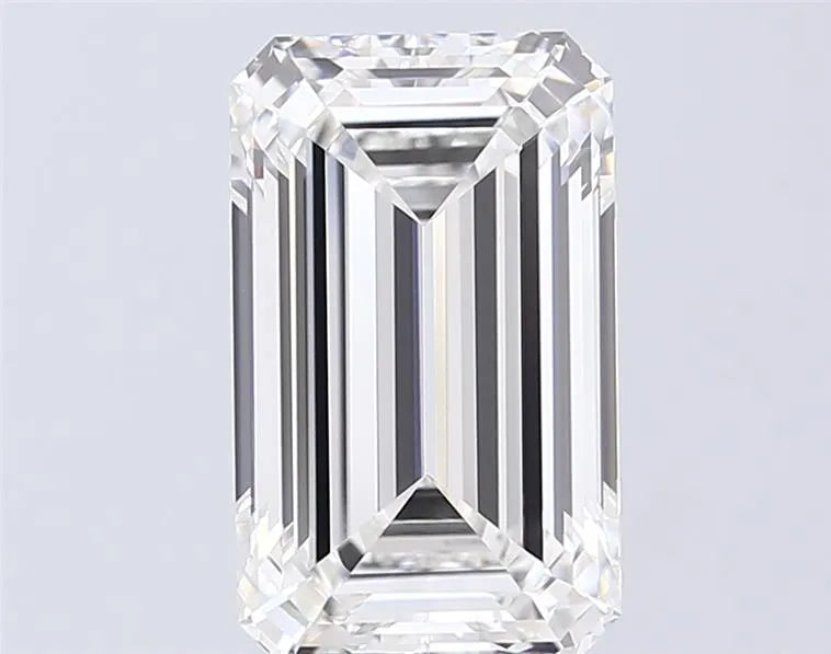 5.00ct Emerald Lab Grown Diamond (Colour F, Clarity VVS1, IGI Certified)