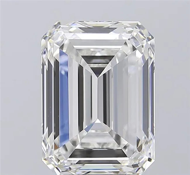 5.00ct Emerald Lab Grown Diamond (Colour F, Clarity VVS1, IGI Certified)