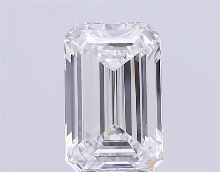 5.00ct Emerald Lab Grown Diamond (Colour F, Clarity VVS2, IGI Certified)