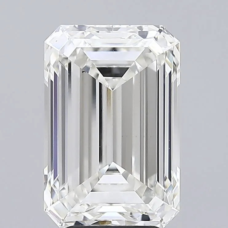 5.00ct Emerald Lab Grown Diamond (Colour G, Clarity VS1, IGI Certified)
