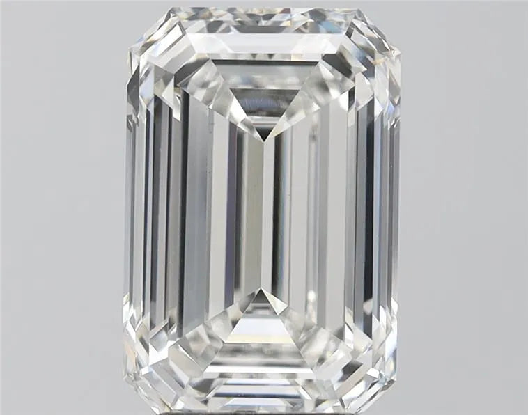 5.00ct Emerald Lab Grown Diamond (Colour G, Clarity VVS2, IGI Certified)