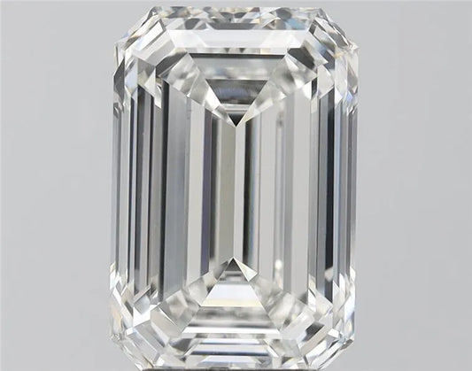 5.00ct Emerald Lab Grown Diamond (Colour G, Clarity VVS2, IGI Certified)