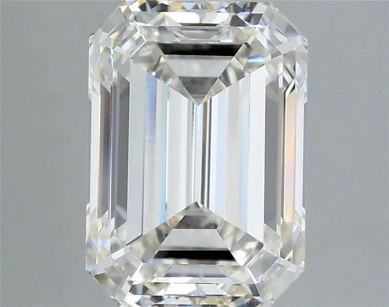5.00ct Emerald Lab Grown Diamond (Colour H, Clarity VVS2, IGI Certified)