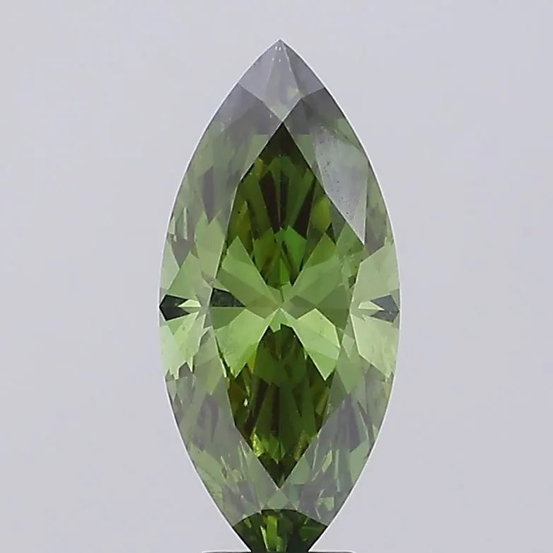 5.00ct Marquise Lab Grown Diamond (Colour Fancy Vivid Green, Clarity VS1, IGI Certified)