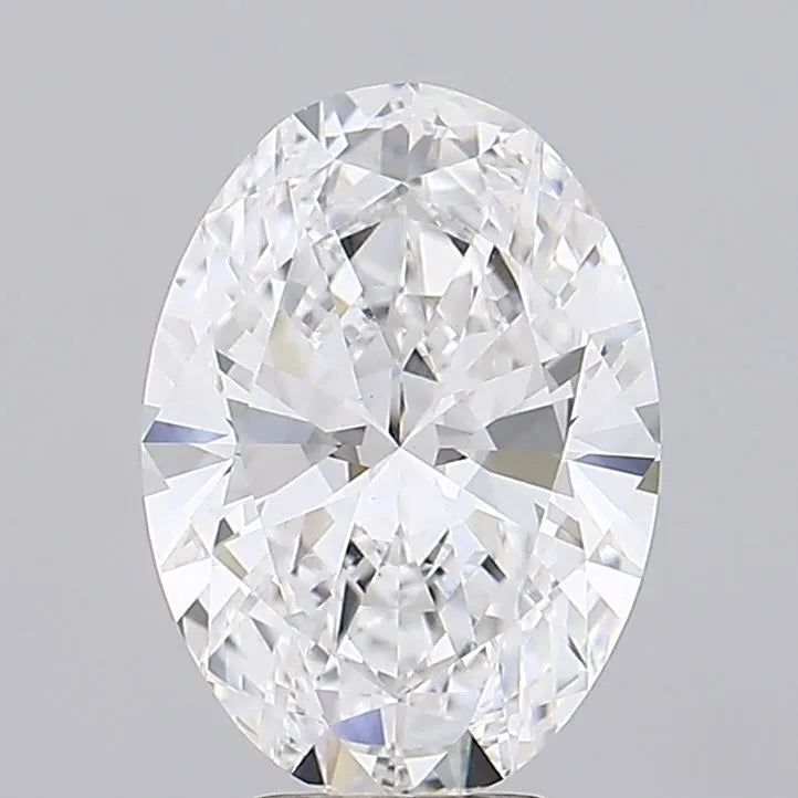 5.00ct Oval Lab Grown Diamond (Colour D, Clarity VS1, IGI Certified)