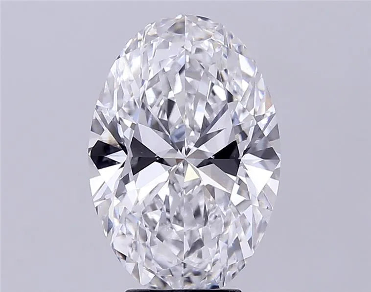 5.00ct Oval Lab Grown Diamond (Colour D, Clarity VS2, IGI Certified)