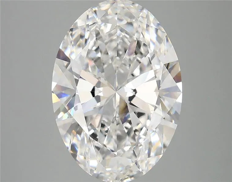 5.00ct Oval Lab Grown Diamond (Colour E, Clarity VS1, IGI Certified)