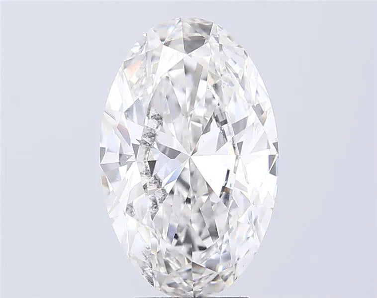 5.00ct Oval Lab Grown Diamond (Colour E, Clarity VS2, IGI Certified)
