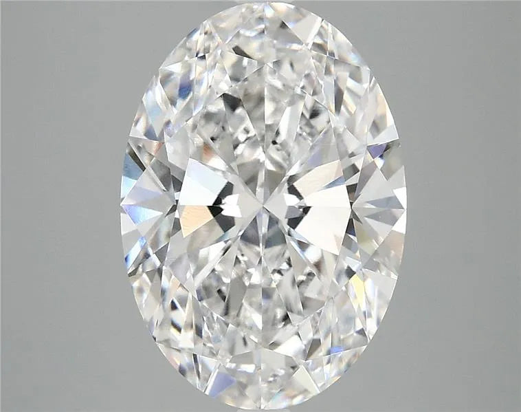 5.00ct Oval Lab Grown Diamond (Colour E, Clarity VVS2, IGI Certified)