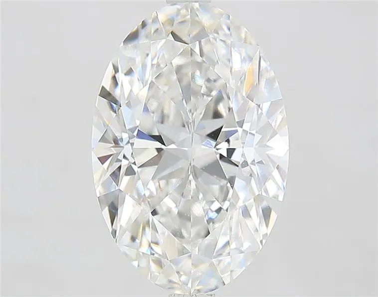 5.00ct Oval Lab Grown Diamond (Colour E, Clarity VVS2, IGI Certified)