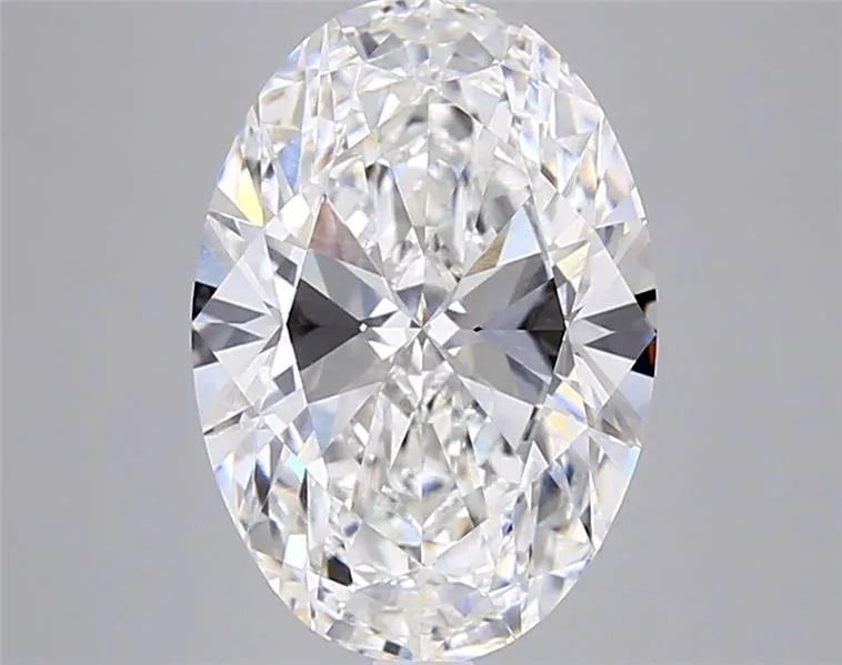 5.00ct Oval Lab Grown Diamond (Colour E, Clarity VVS2, IGI Certified)