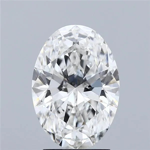 5.00ct Oval Lab Grown Diamond (Colour F, Clarity VVS1, IGI Certified)