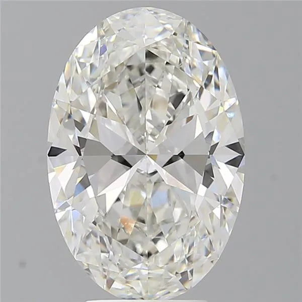 5.00ct Oval Lab Grown Diamond (Colour F, Clarity VVS2, IGI Certified)