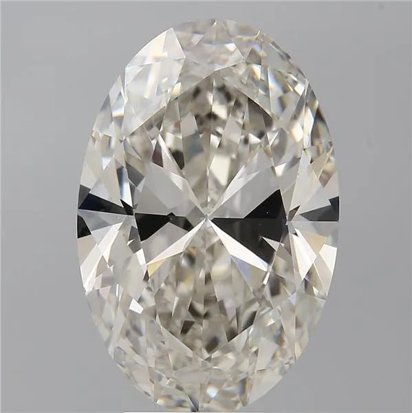 5.00ct Oval Lab Grown Diamond (Colour G, Clarity VVS2, Cut VG, IGI Certified)