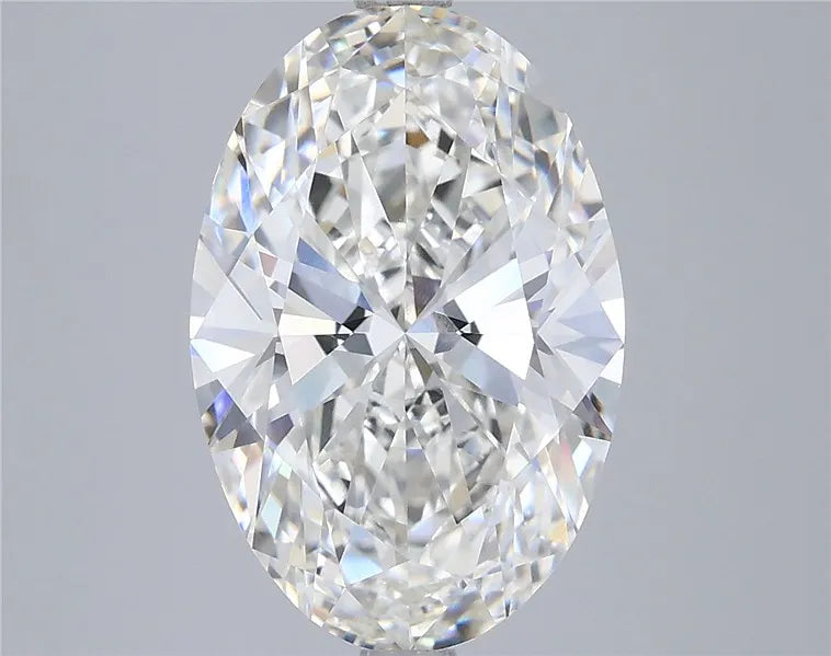 5.00ct Oval Lab Grown Diamond (Colour G, Clarity VVS2, IGI Certified)