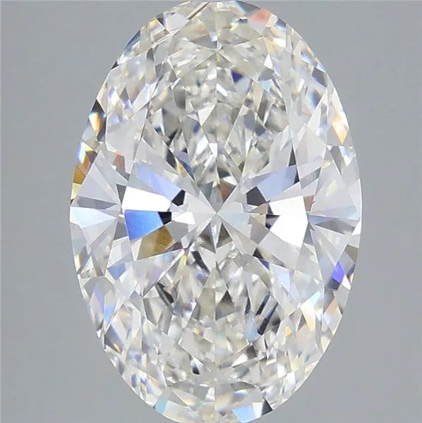 5.00ct Oval Lab Grown Diamond (Colour G, Clarity VVS2, IGI Certified)