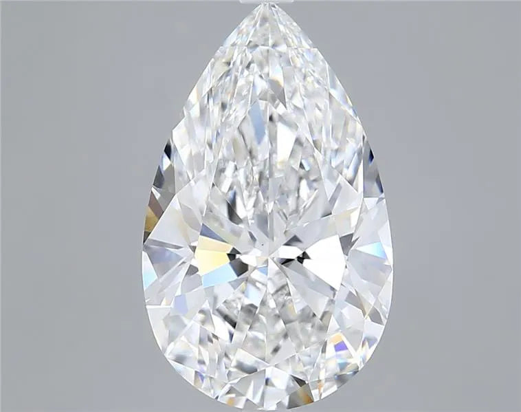 5.00ct Pear Lab Grown Diamond (Colour E, Clarity VVS2, IGI Certified)