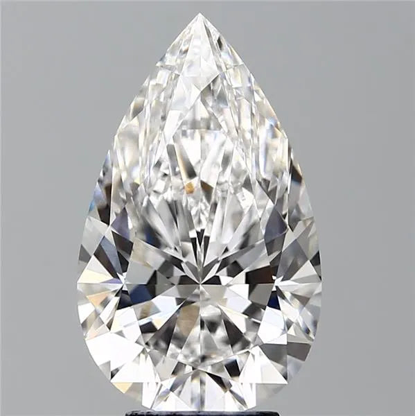 5.00ct Pear Lab Grown Diamond (Colour E, Clarity VVS2, IGI Certified)