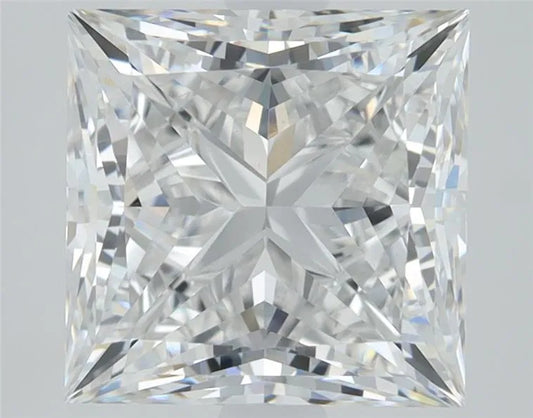 5.00ct Princess Lab Grown Diamond (Colour E, Clarity VVS1, IGI Certified)