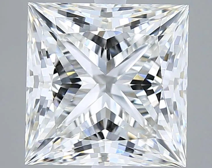 5.00ct Princess Lab Grown Diamond (Colour F, Clarity VVS2, IGI Certified)