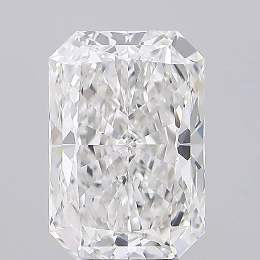 5.00ct Radiant Lab Grown Diamond (Colour F, Clarity VVS2, IGI Certified)