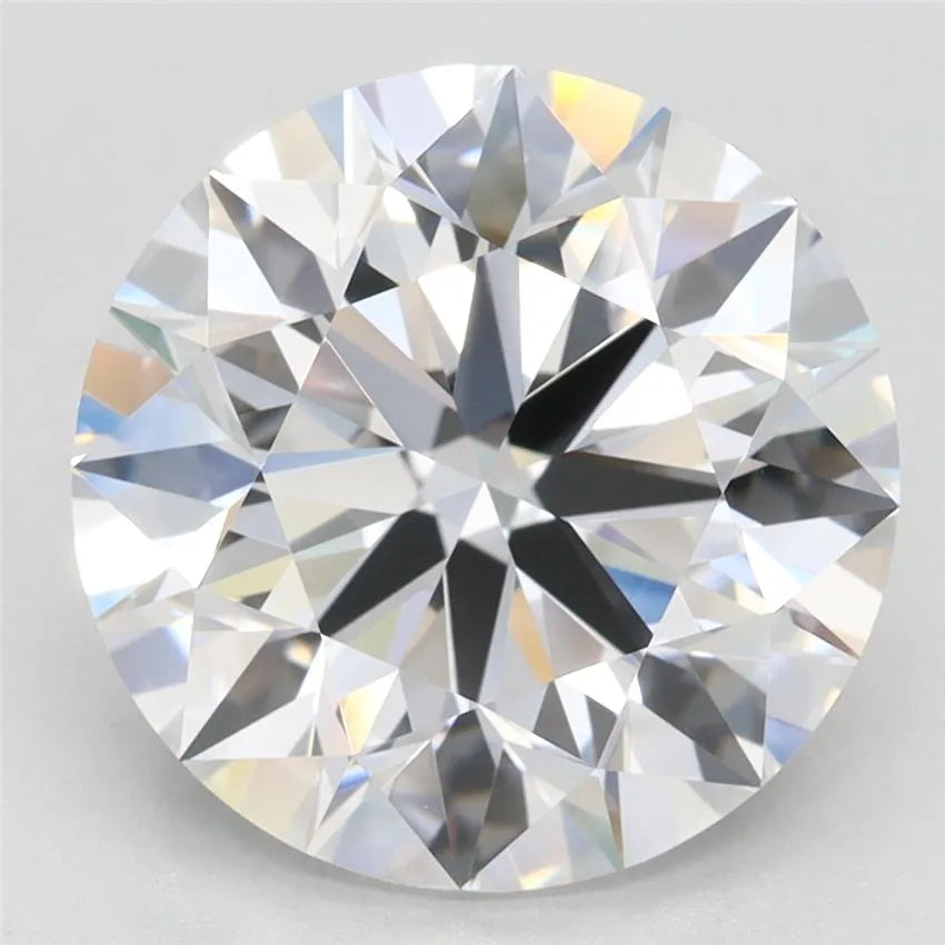 5.00ct Round Lab Grown Diamond (Colour D, Clarity VVS1, Cut ID, IGI Certified)