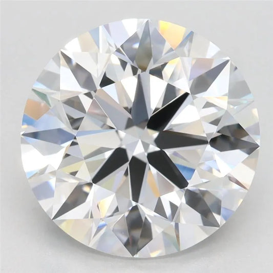 5.00ct Round Lab Grown Diamond (Colour D, Clarity VVS1, Cut ID, IGI Certified)