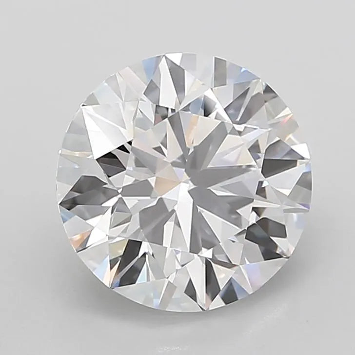 5.00ct Round Lab Grown Diamond (Colour D, Clarity VVS1, Cut ID, IGI Certified)