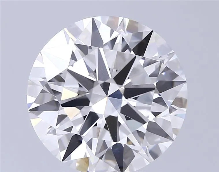 5.00ct Round Lab Grown Diamond (Colour D, Clarity VVS2, Cut ID, IGI Certified)