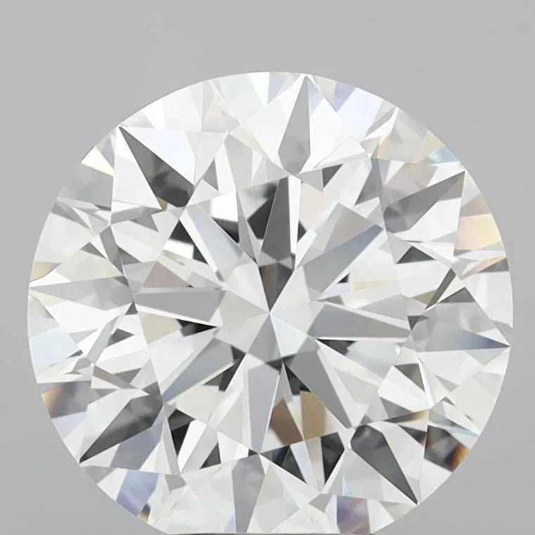 5.00ct Round Lab Grown Diamond (Colour E, Clarity VVS2, Cut EX, IGI Certified)