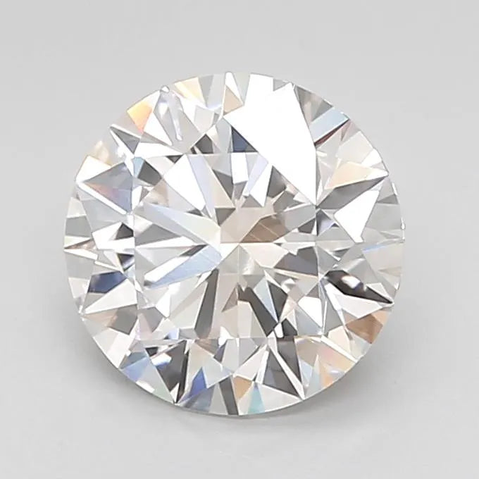 5.00ct Round Lab Grown Diamond (Colour F, Clarity VVS2, Cut ID, IGI Certified)