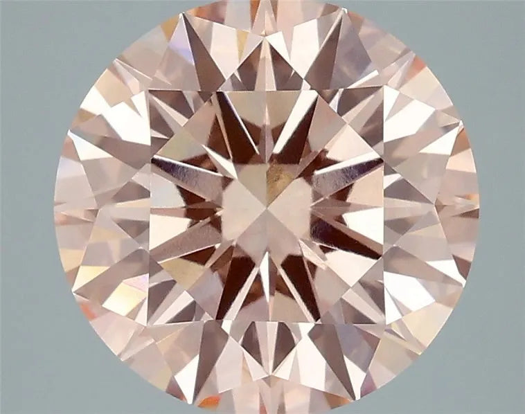 5.00ct Round Lab Grown Diamond (Colour Fancy Intense Pink, Clarity VVS2, Cut EX, IGI Certified)