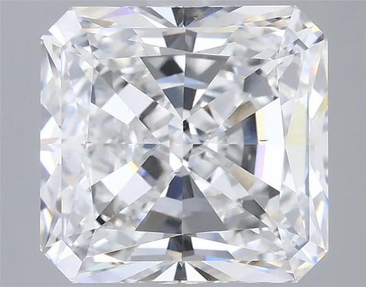 5.00ct Square radiant Lab Grown Diamond (Colour E, Clarity VS1, IGI Certified)