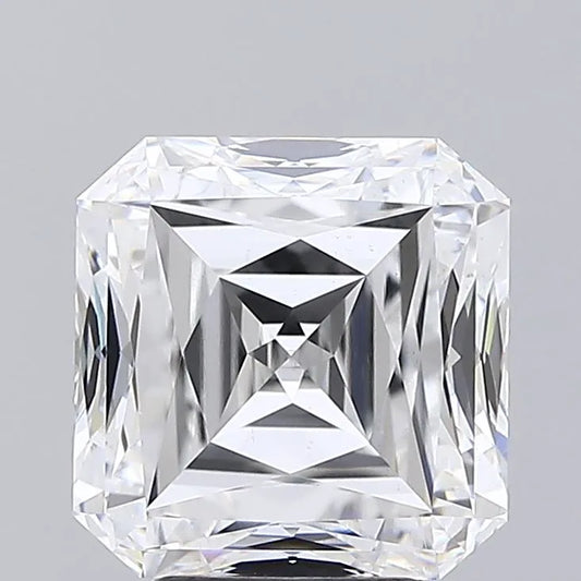 5.00ct Square radiant Lab Grown Diamond (Colour E, Clarity VS1, IGI Certified)