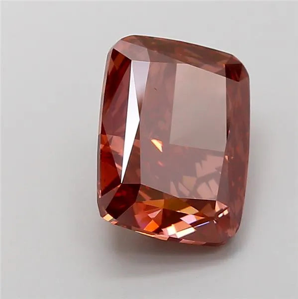 5.01ct Cushion modified Lab Grown Diamond (Colour Fancy Deep Pink, Clarity VS1, IGI Certified)