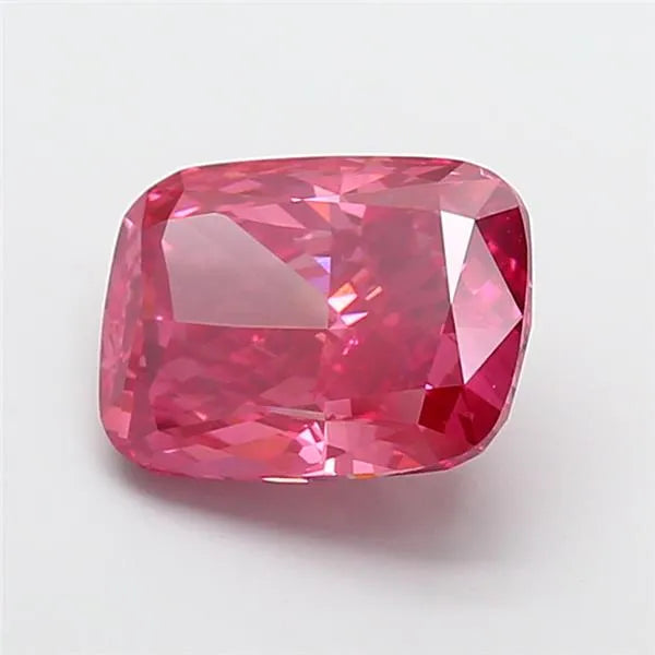 5.01ct Cushion modified Lab Grown Diamond (Colour Fancy Vivid Pink, Clarity VVS2, IGI Certified)