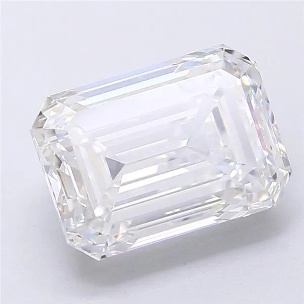 5.01ct Emerald Lab Grown Diamond (Colour F, Clarity VVS2, IGI Certified)