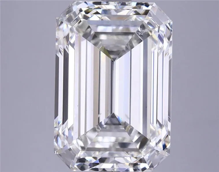 5.01ct Emerald Lab Grown Diamond (Colour H, Clarity VS2, Cut EX, GIA Certified)
