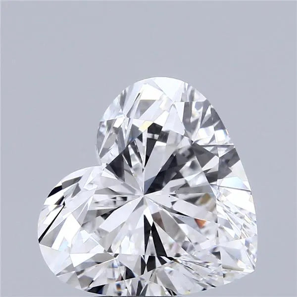 5.01ct Heart Lab Grown Diamond (Colour D, Clarity VS1, IGI Certified)