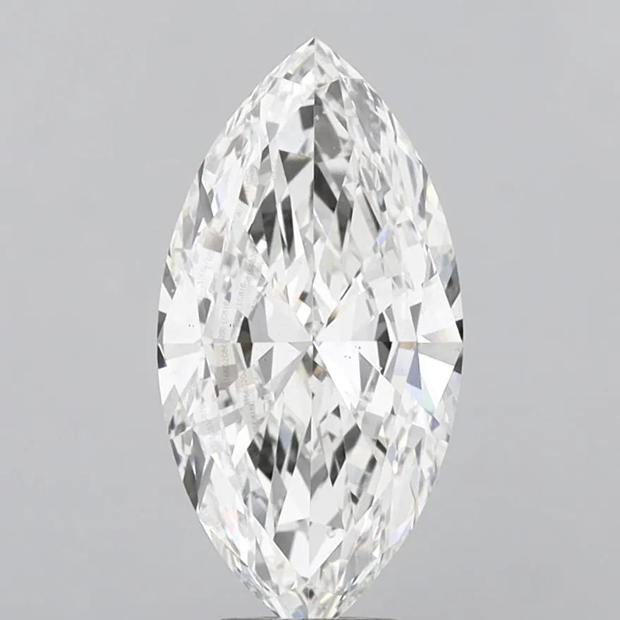 5.01ct Marquise Lab Grown Diamond (Colour F, Clarity VS2, IGI Certified)