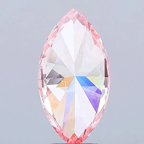 5.01ct Marquise Lab Grown Diamond (Colour Fancy Vivid Pink, Clarity VS1, IGI Certified)