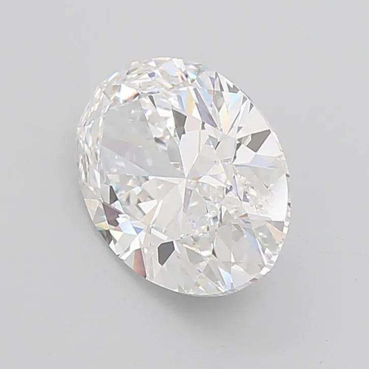 5.01ct Oval Lab Grown Diamond (Colour D, Clarity VVS2, IGI Certified)
