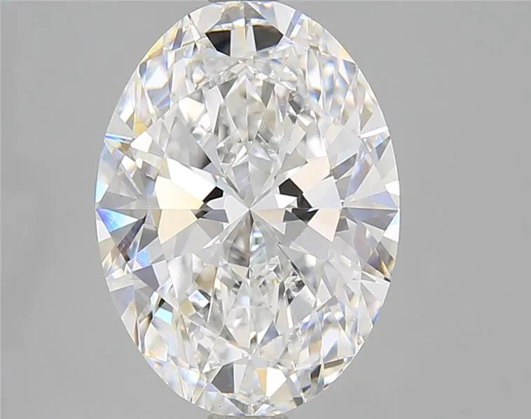 5.01ct Oval Lab Grown Diamond (Colour E, Clarity VVS2, IGI Certified)