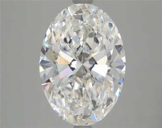 5.01ct Oval Lab Grown Diamond (Colour F, Clarity VVS1, Cut EX, IGI Certified)