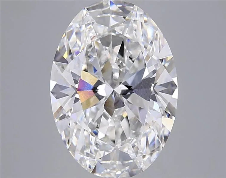 5.01ct Oval Lab Grown Diamond (Colour F, Clarity VVS2, IGI Certified)