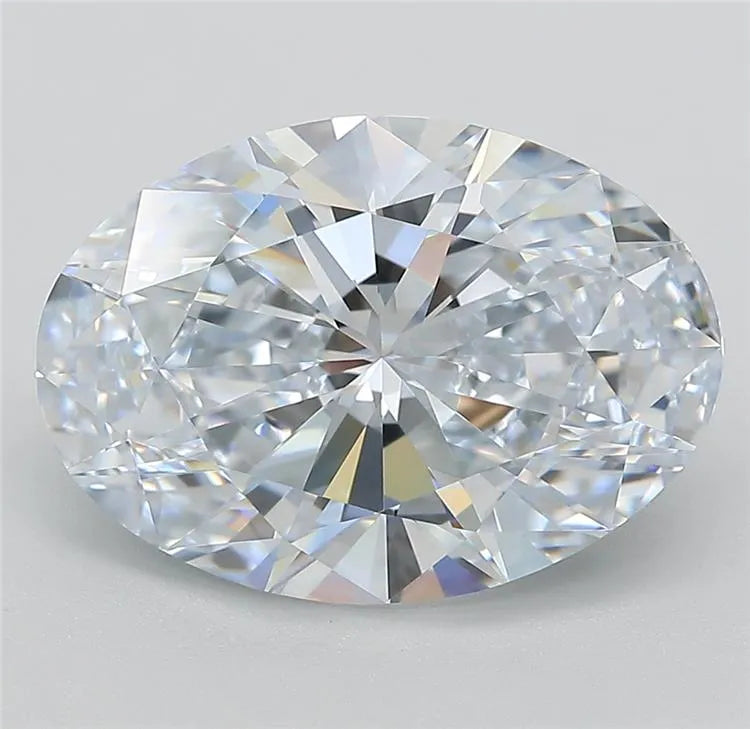 5.01ct Oval Lab Grown Diamond (Colour G, Clarity VVS1, IGI Certified)