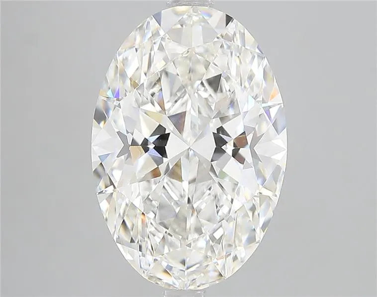 5.01ct Oval Lab Grown Diamond (Colour G, Clarity VVS2, IGI Certified)