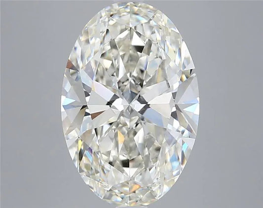 5.01ct Oval Lab Grown Diamond (Colour I, Clarity VVS2, IGI Certified)