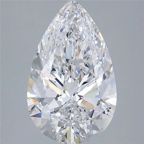 5.01ct Pear Lab Grown Diamond (Colour D, Clarity VVS2, IGI Certified)