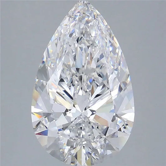 5.01ct Pear Lab Grown Diamond (Colour D, Clarity VVS2, IGI Certified)